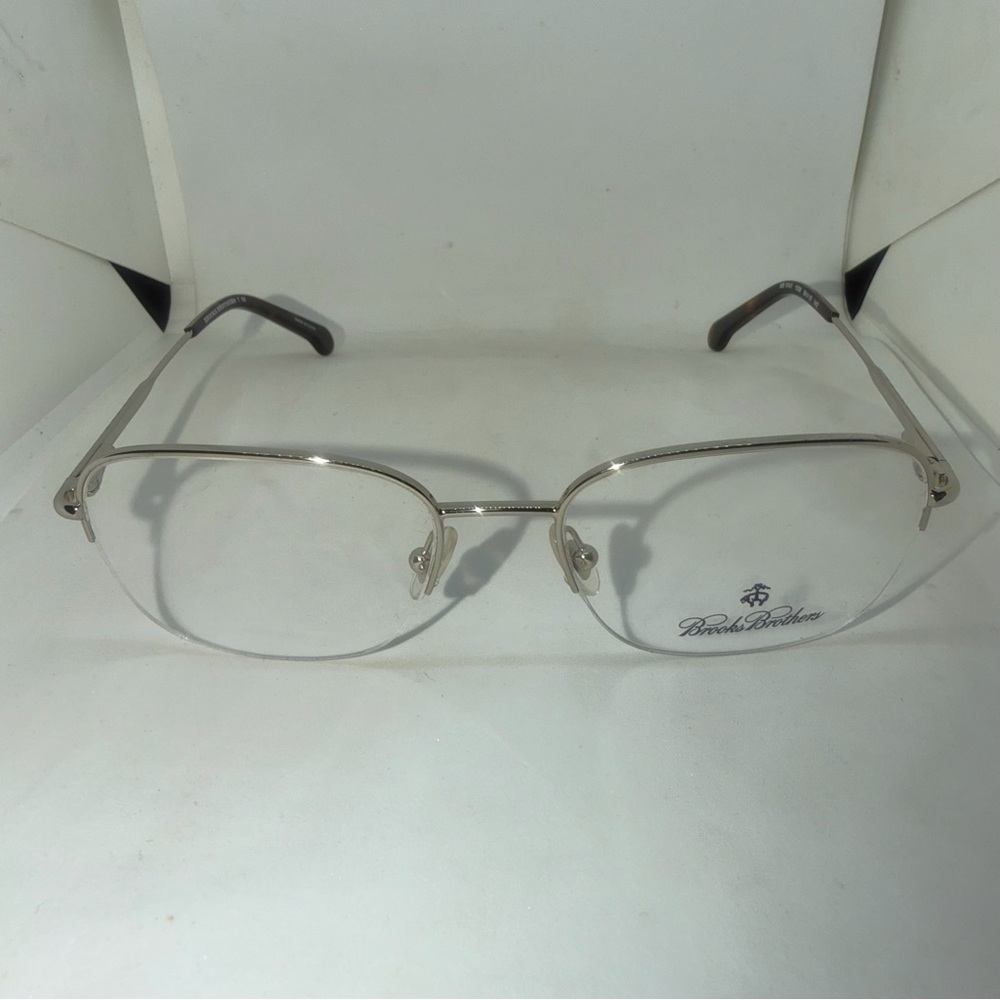 Brooks Brothers Silver Eyeglasses